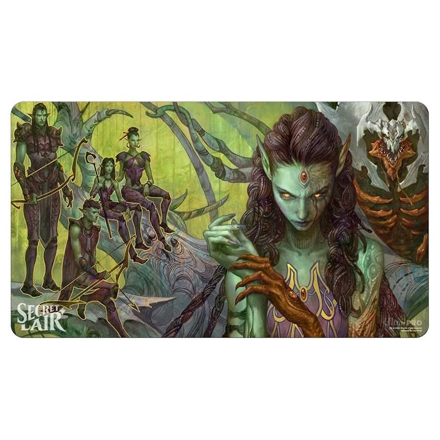 MTG プレイマット ニッサ RPTQ サプライ MTG マジック：ザ・ギャザリング 《復活した精霊信者